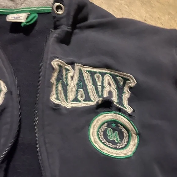 Old Navy Black Hoodie with Logo - Picture 4 of 7